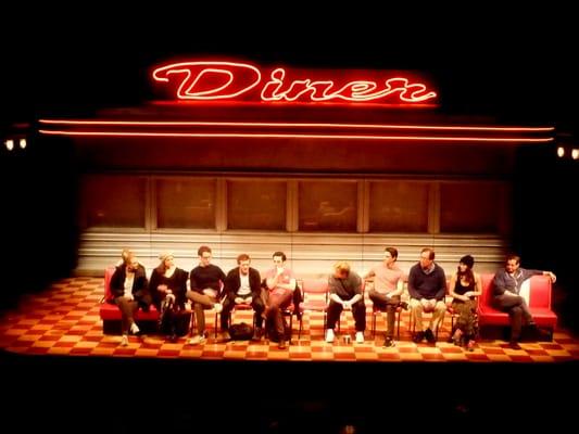 Talkback after the musical "Diner"