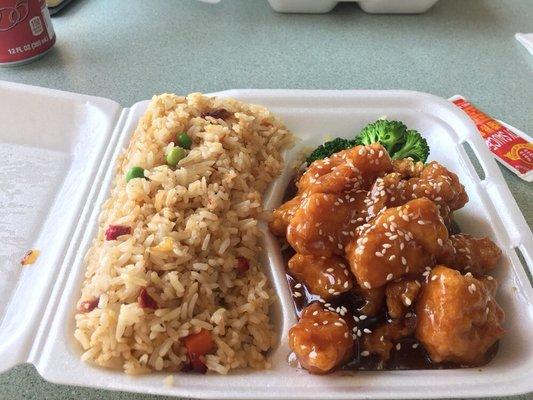 Sesame chicken special