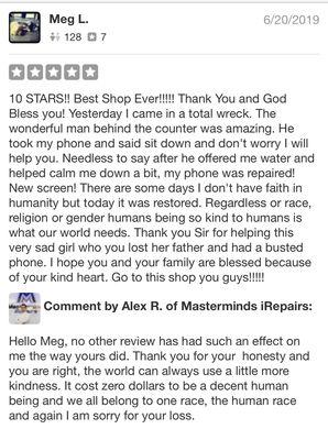 Not sure why Yelp figured this review is irrelevant and decided to hide it. I'll never forget that day.