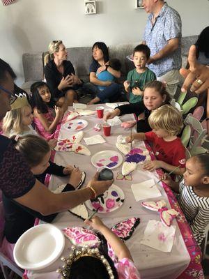 Pop Butterfly Painting birthday Party