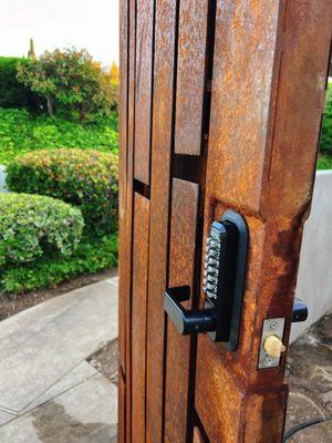 Digital key lock