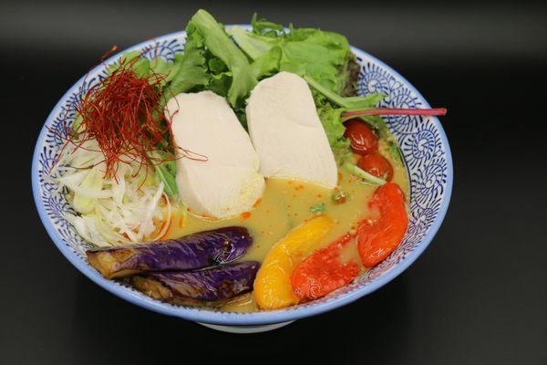 Curry Ramen with Chicken