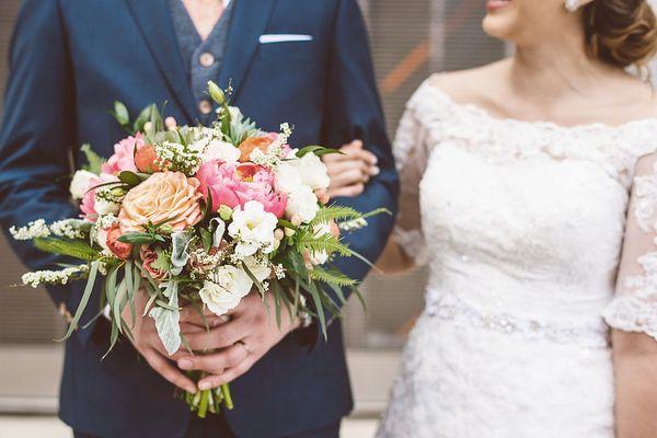 My bouquet from my wedding day. Absolutely in love with them.