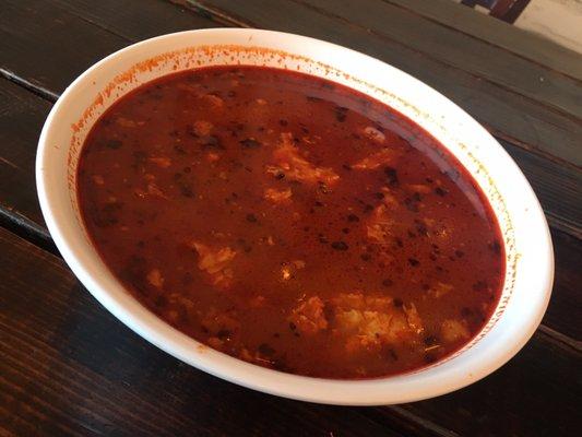 Pozole Rojo Grande $11.00