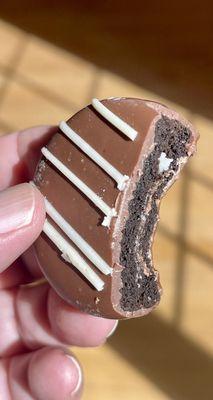 Chocolate covered Oreo