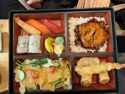 Salmon Bento Box