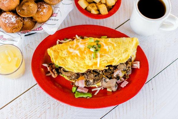 Pappy's Farmyard Omelet