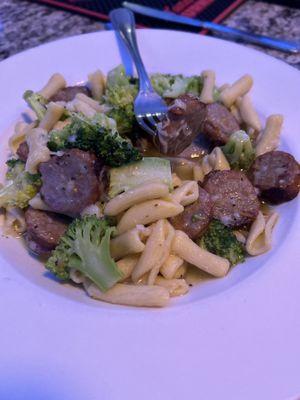 Cavatappi Cavatelli with Broccoli & Sausage