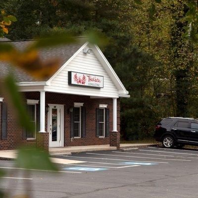 Blackburn Consulting, Accounting and Tax Front of Building in Advance, NC.