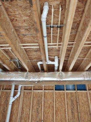 Rough-in Plumbing