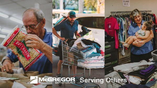 Serving others - McGregor Baptist Church - Fort Myers, FL