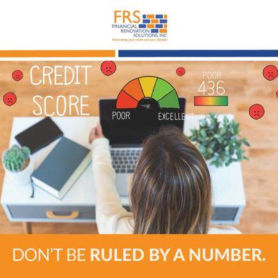 At FRS Credit we believe your life shouldn't be ruled by a number. Schedule an appointment with us today.