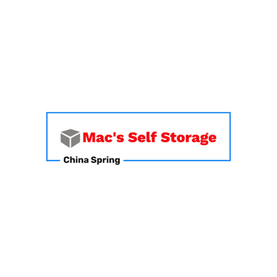 Mac's Self Storage - China Spring Logo