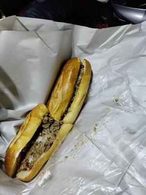 Philly cheesesteak