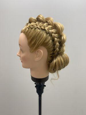 Skills USA Updo Competition 2021