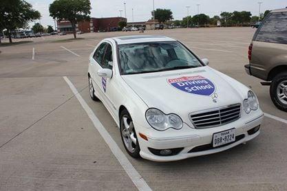 One of our cars, yes it a Mercedes! Yes you really do get to drive it :)