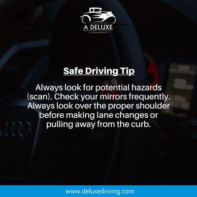 Safe Driving Tip #1