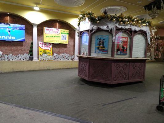 Box office area