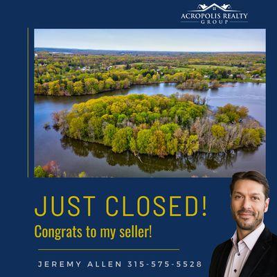 Need to sell an island? Give me a call!!! 

#realestate #realestateinvesting #syracuse #success #topdollar #cashflow