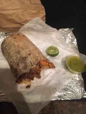 Carne Asada Burrito