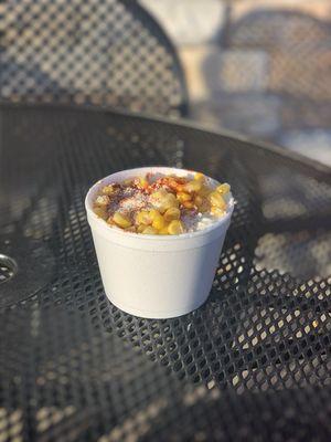 Elote in a cup