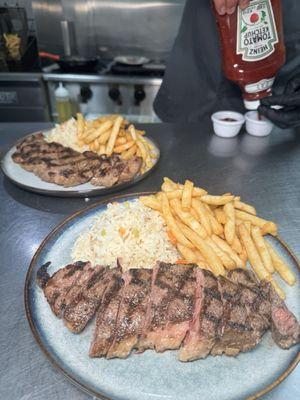 Steak & fries