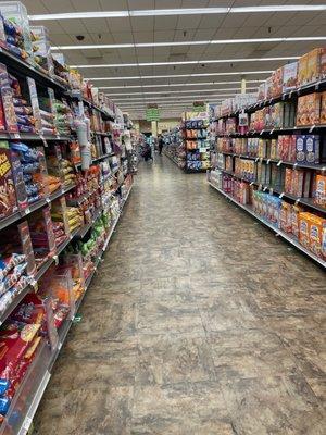 Yep, a good aisle at grocery store