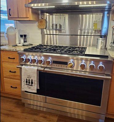 Oven install! Wow