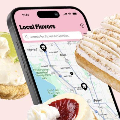 Download the Crumbl App to order desserts, earn Rewards, and get free cookies!