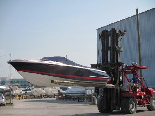 Our Chris Craft Corsair