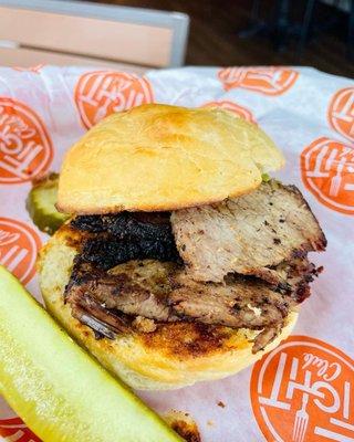 Brisket Biscuit