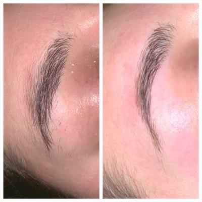 Enhancing the natural beauty of your brows without the use of makeup or permanent tattoo!