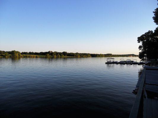 Open water views of Lake LBJ