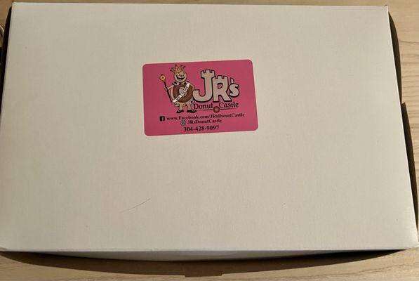 JR donut Castle box