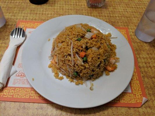 Shrimp fried rice