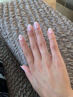 French gel manicure