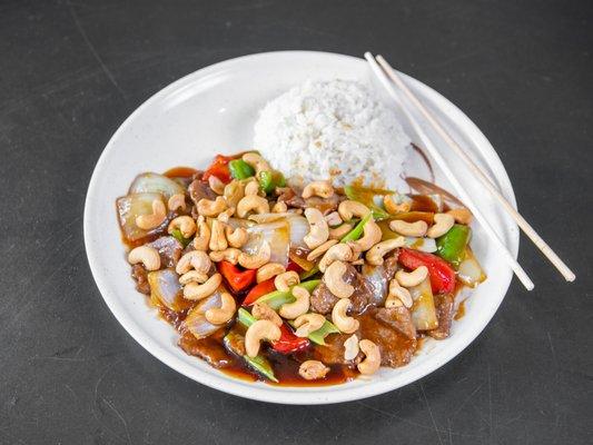 Beef with Cashew Nuts