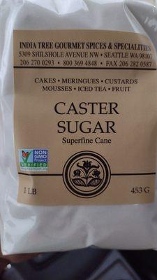 Caster sugar