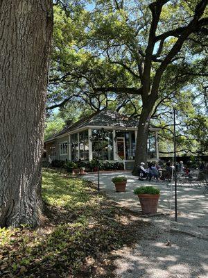 outdoor seating