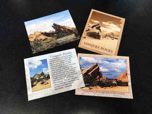 Agua Dulce postcards available for sale here at the Acton Print Shop. Only $1.00 each!