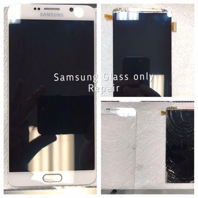 Samsung glass only repair with loca, cheaper to fix