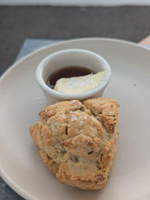 $6 feta thyme scone.