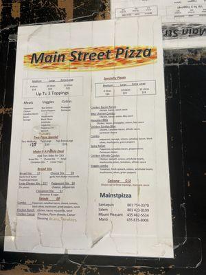 Main Street Pizza