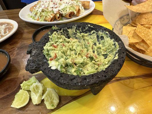 Fresh guacamole.