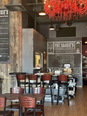 Main dining area