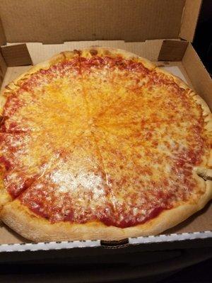 Large cheese pizza