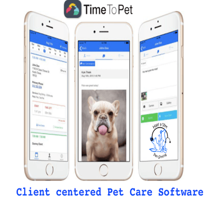 We use Time To Pet for our customers to schedule services and provide individual client care information.