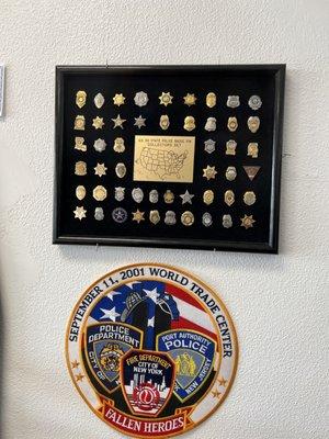 Police badge collection!