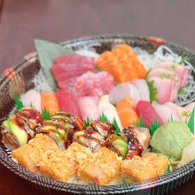 Sushi & Sashimi Combo For 2