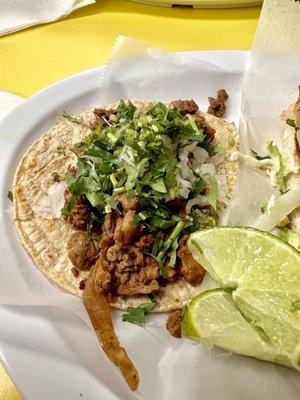 Carne Asada Taco - Meh, not a big fan honestly. Meat wasn't that hot and just didn't hit the spot but good salsa's.